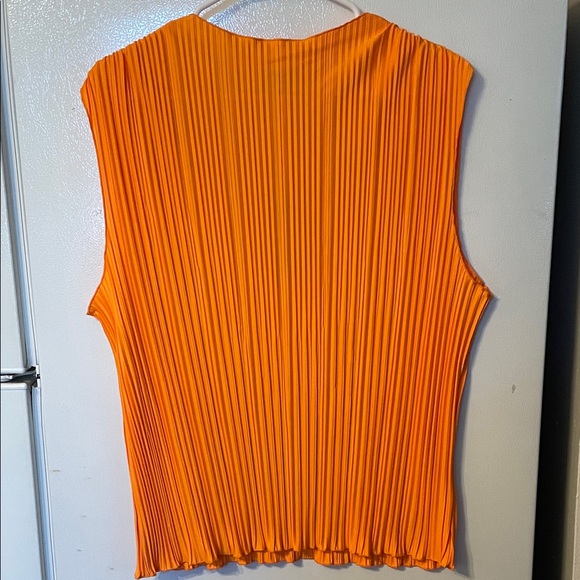 Rails NWT XL Trea Marigold Pleated Tank Top - Picture 1 of 6